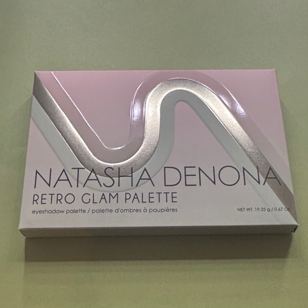 Natasha Denona Retro Glam Palette - Pink and Silver Tones